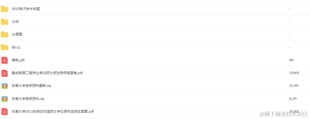 东南大学928(模电)考研真题资料