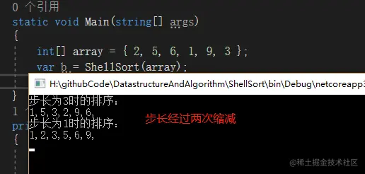 结果