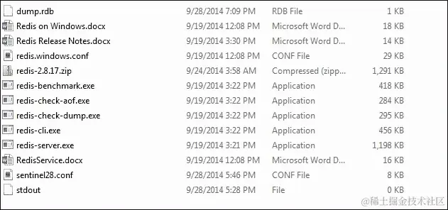 在 Windows 上安装 Redis