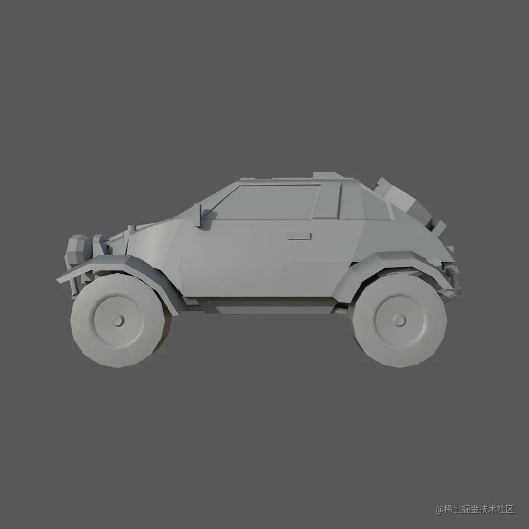 在Maya中制作越野车模型 - 瑞云渲染