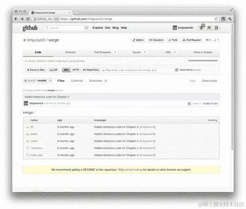 将您的代码发布到 GitHub
