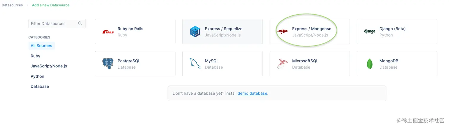 How to build a MongoDB admin panel