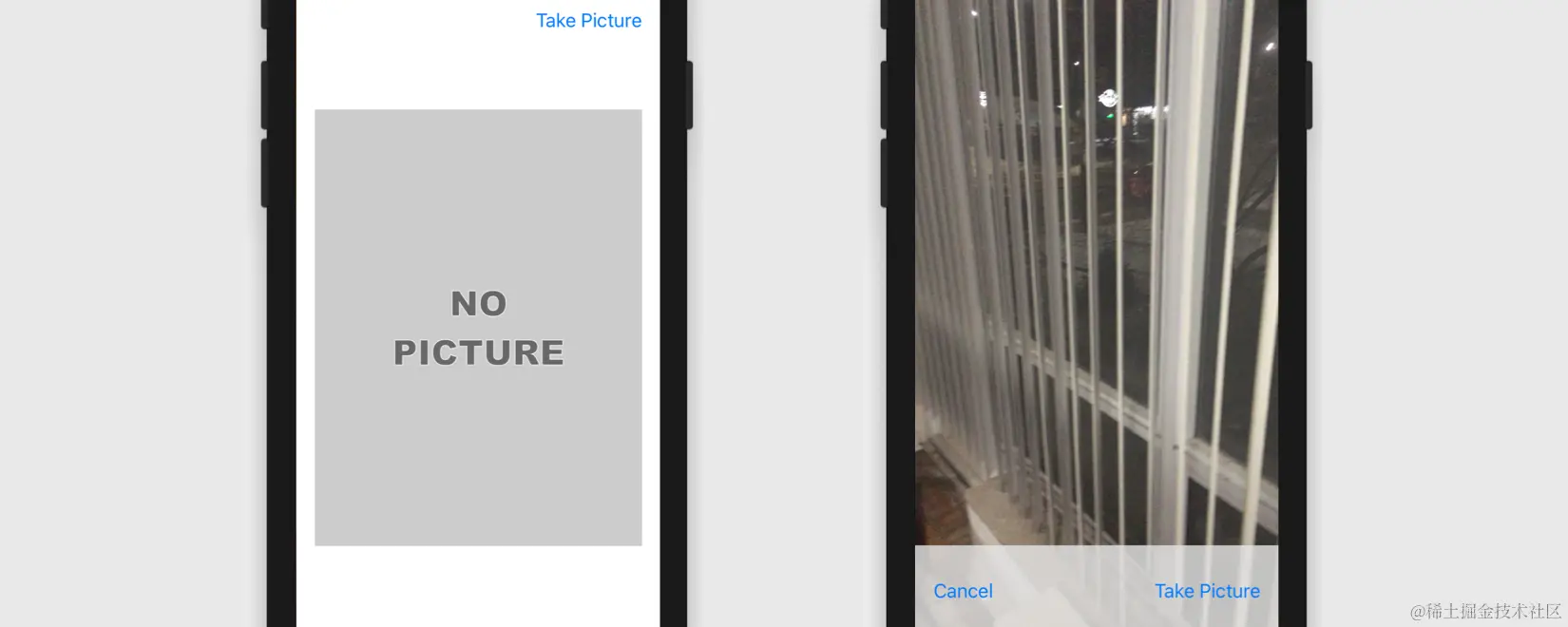 图18-8：自定义相机界面