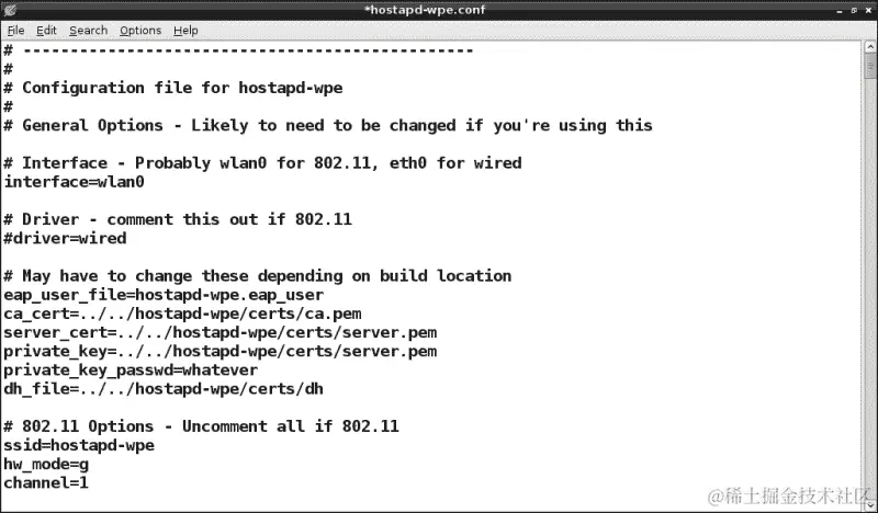 设置 WPA-企业网络