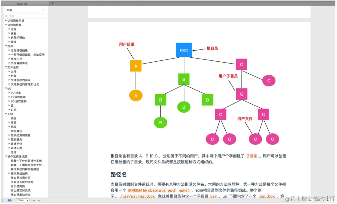腾讯T4一年心血成就17W字操作系统、网络教程（导图+笔记）