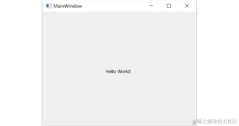 图 2.14 - 示例 GUI 应用程序的显示输出
