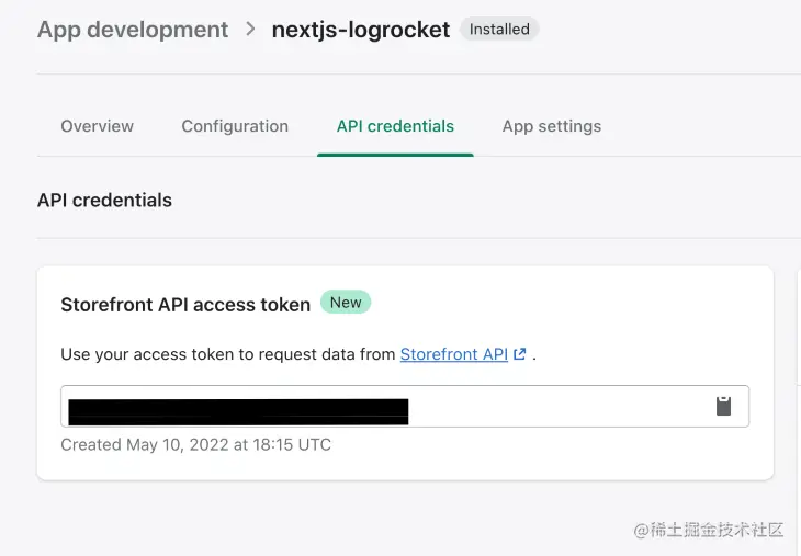 API Credentials
