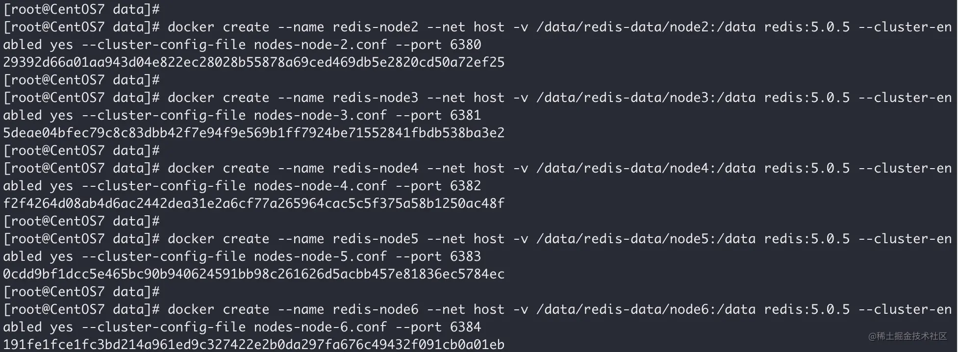 基于Docker搭建Redis集群（主从集群）
