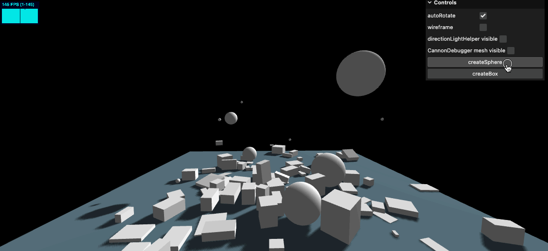 Three.js 之 16 Physics 物理引擎 - 掘金