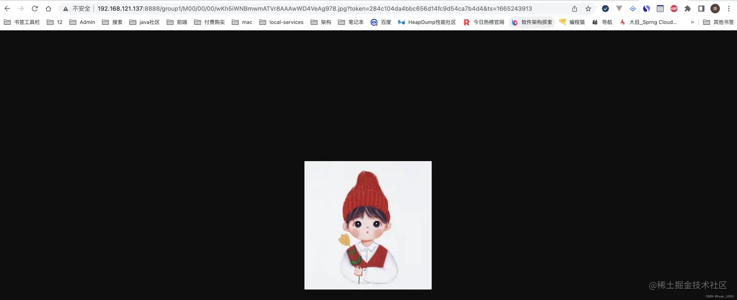 带正确token访问