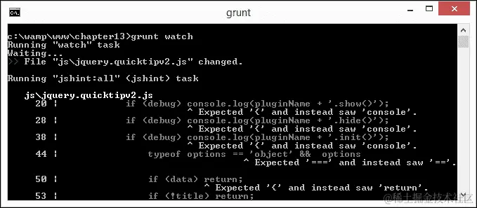 自动检查 jQuery 代码