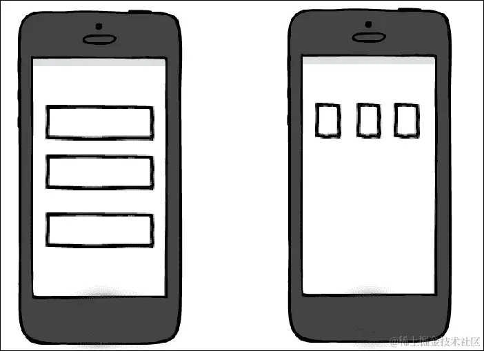 使用列表、网格或堆叠