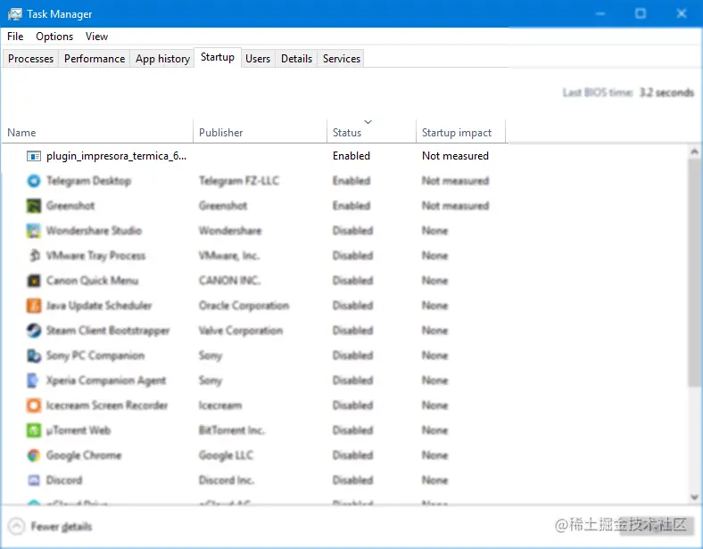 Programa al iniciar Windows