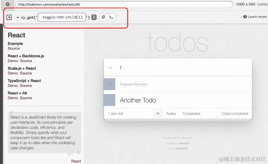 图 9.6-游乐场中的无效元素选择器