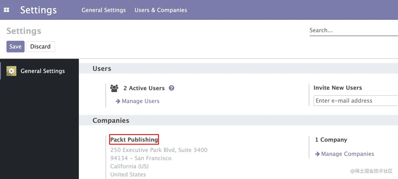 Odoo 14 使用外部ID和命名空间