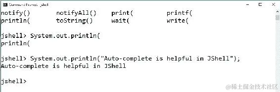检查默认导入并使用自动补全功能