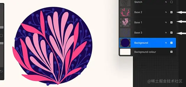 Color Blocking in Procreate