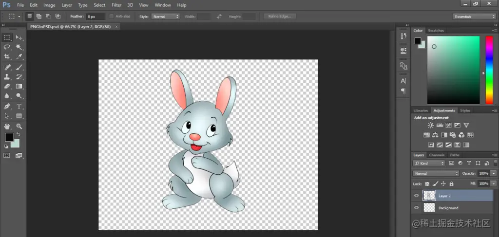 PSD格式控件Aspose.PSD功能演示：使用C＃以编程方式将PNG或JPG图像转换为PSD