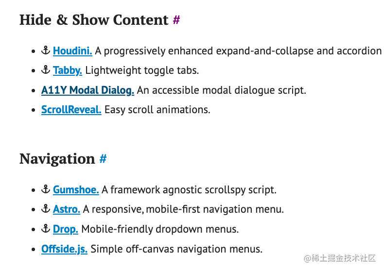 Vanilla JavaScript Code Snippets - 掘金