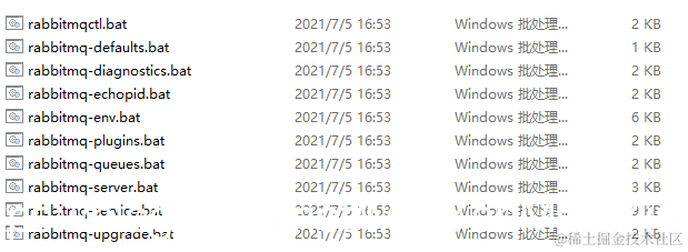 [外链图片转存失败,源站可能有防盗链机制,建议将图片保存下来直接上传(img-gUxsnjQ0-1626783866511)(RabbitMQ安装教程(Windows)].assets/image-20210720183210237.png)