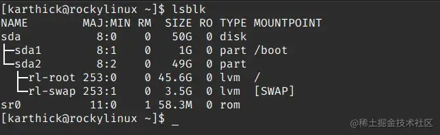 显示块设备信息