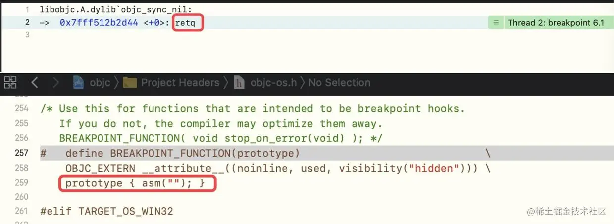 objc_sync_nil
