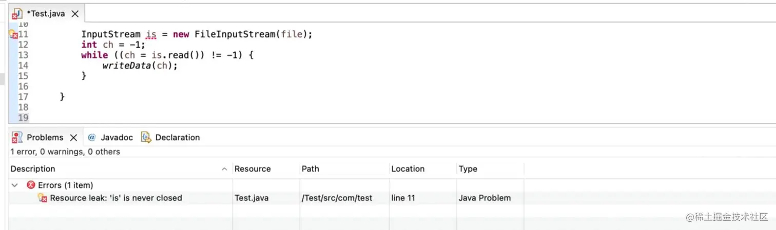 java memory leak detection tool