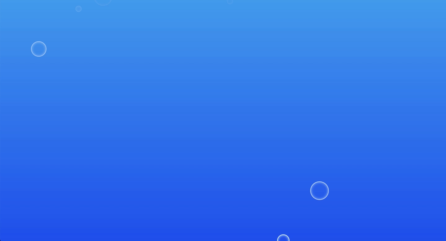 气泡上浮背景效果