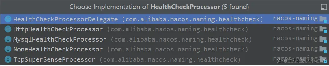 HealthCheckProcess