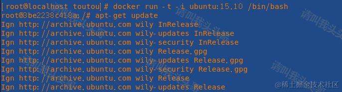 Docker容器的使用和连接