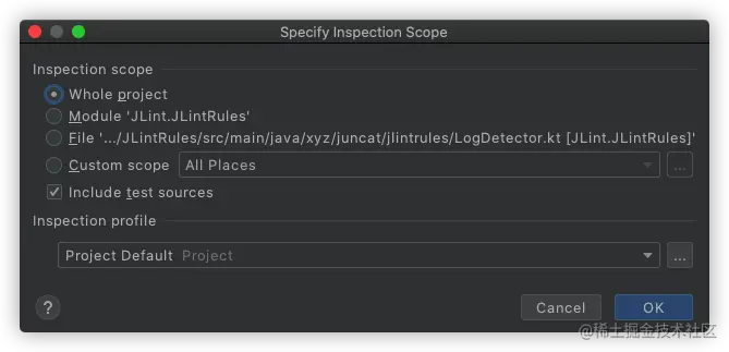 Inspect Code