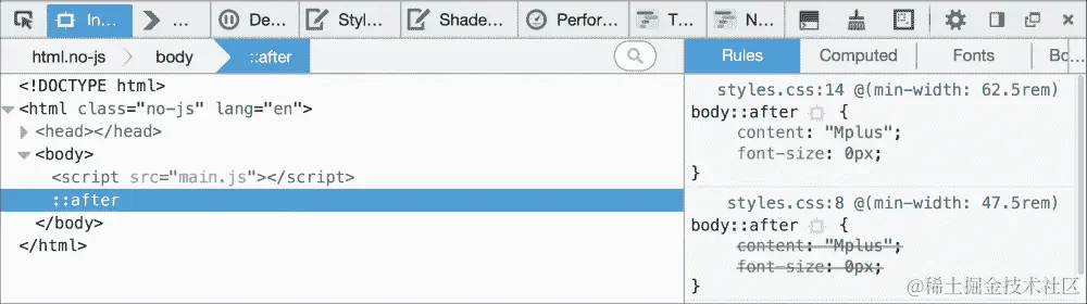 将 CSS 断点链接到 JavaScript