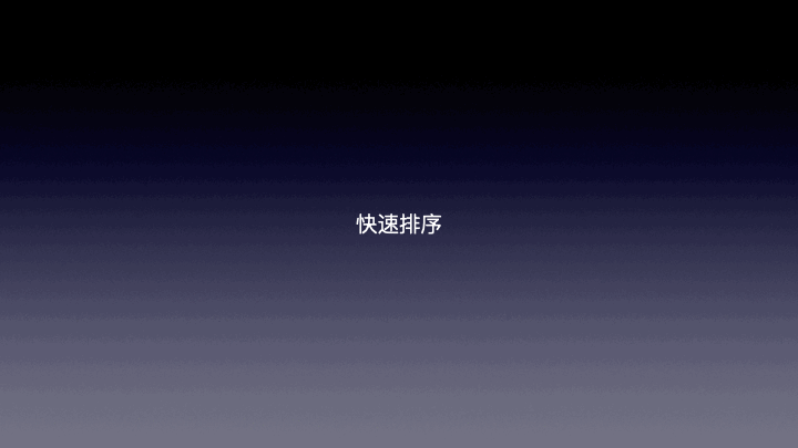 快速排序gif