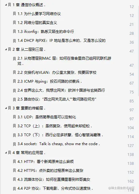 网易24周年，竟拿出内部进阶必备的网络协议笔记，给程序员发福利