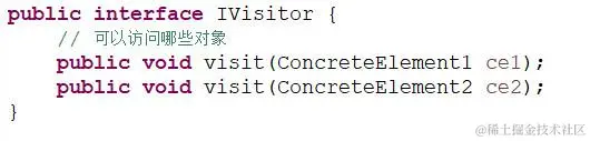 23种设计模式之访问者模式