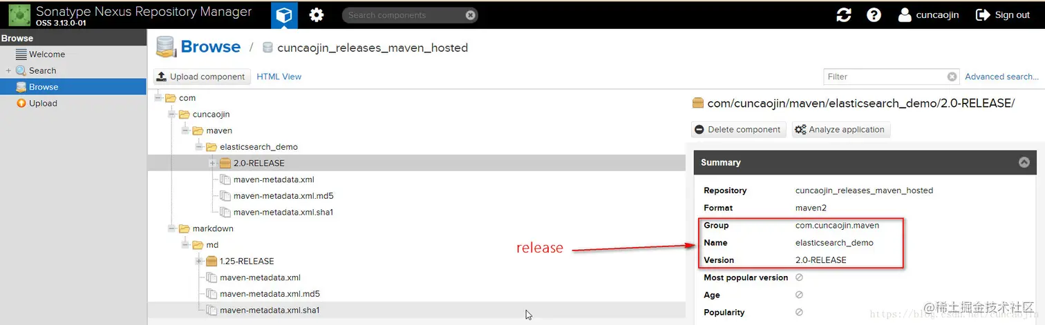 version-policy 版本策略=release