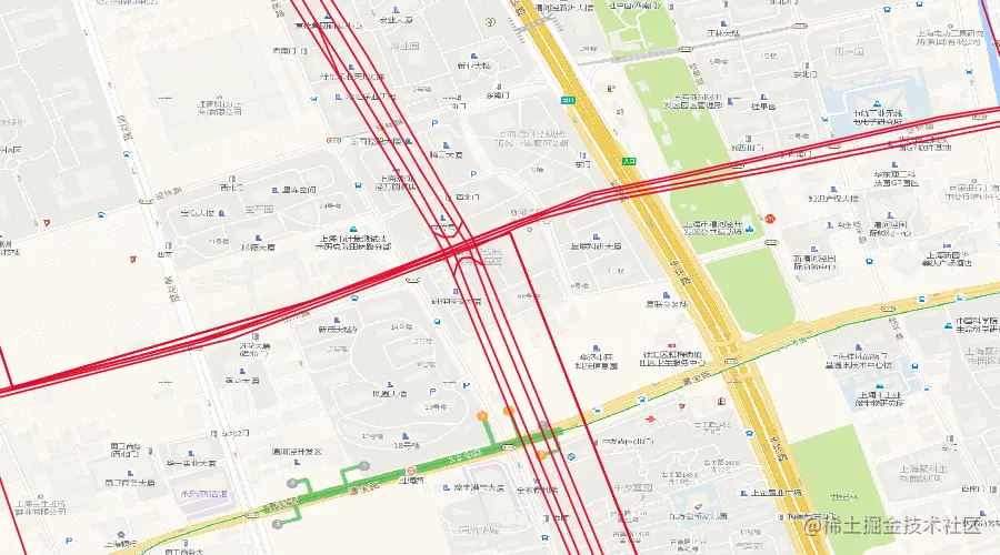 Amap图层与OSM数据，未纠偏