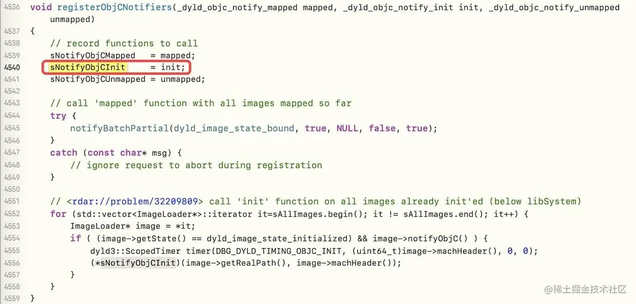 registerObjCNotifiers源码实现