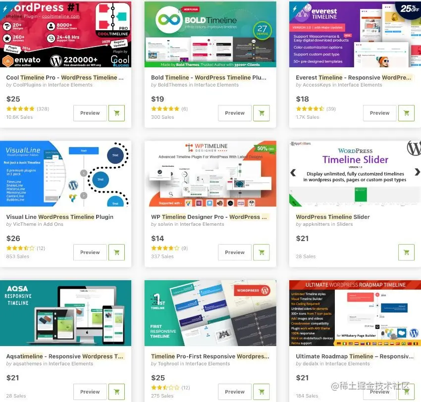 Best WordPress Timeline Plugins on CodeCanyon. 
