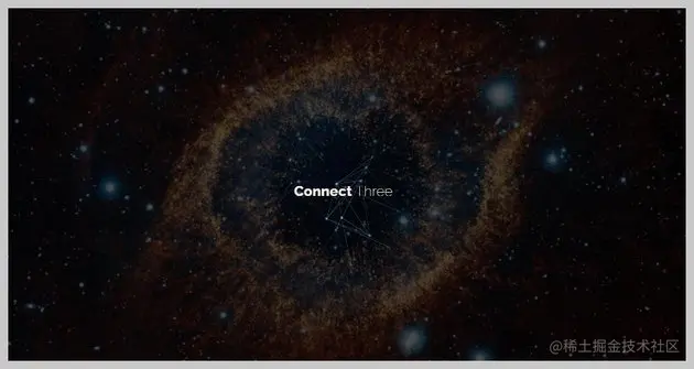 Animated Particle Background