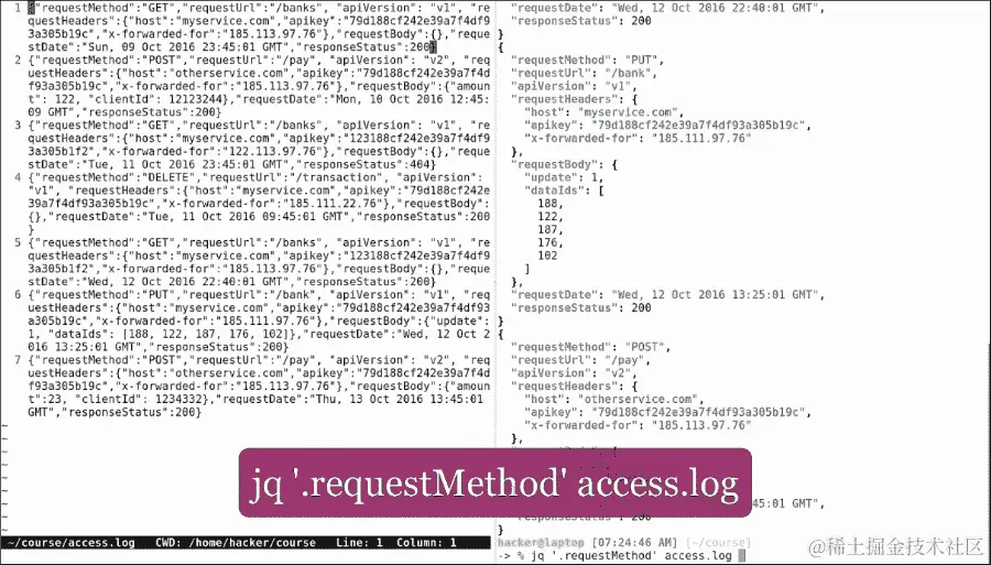 JSON jamming in the new age