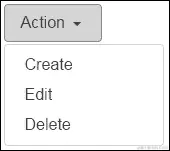 带有项目的下拉菜单