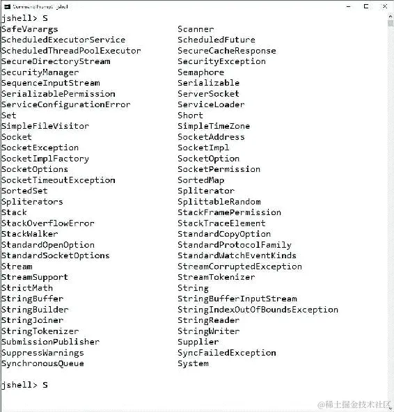 检查默认导入并使用自动补全功能