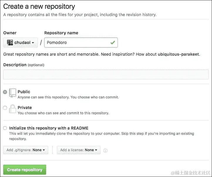 将应用程序移动到 GitHub 存储库
