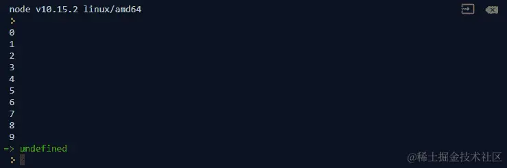 图 7.55：在循环中包装 yield 语句后的输出