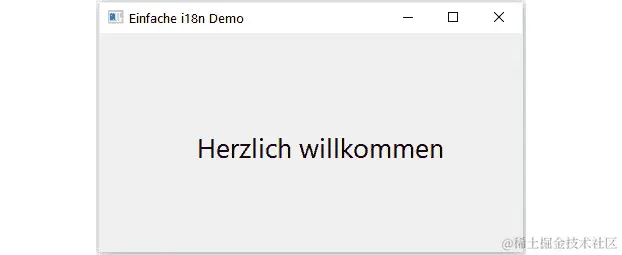 图 11.5 - 使用 Qt 小部件输出翻译示例