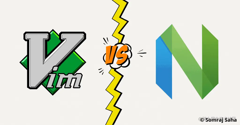 A GIF of Vim vs Neovim