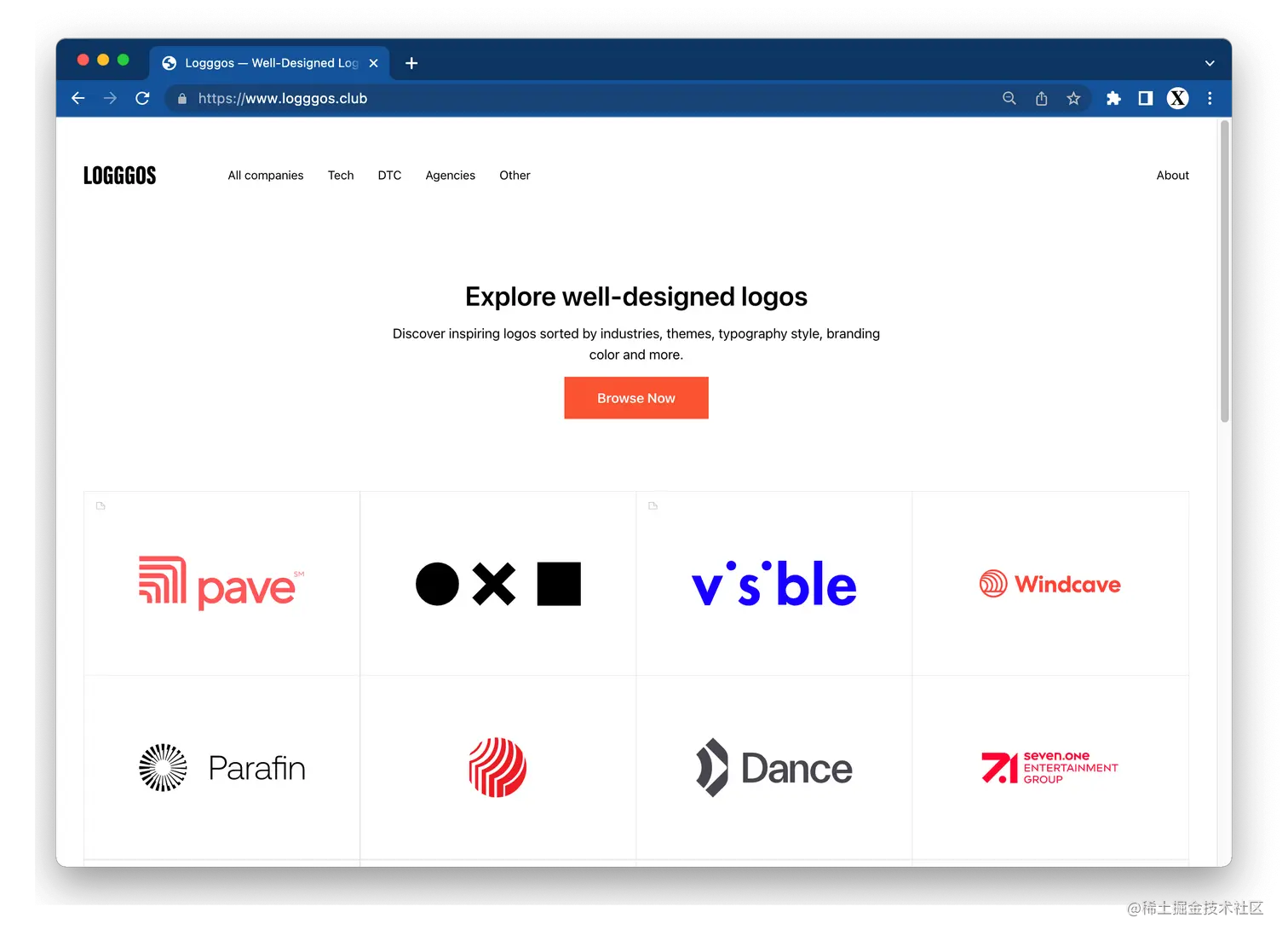 Logggos — Well-Designed Logos for Your Inspiration