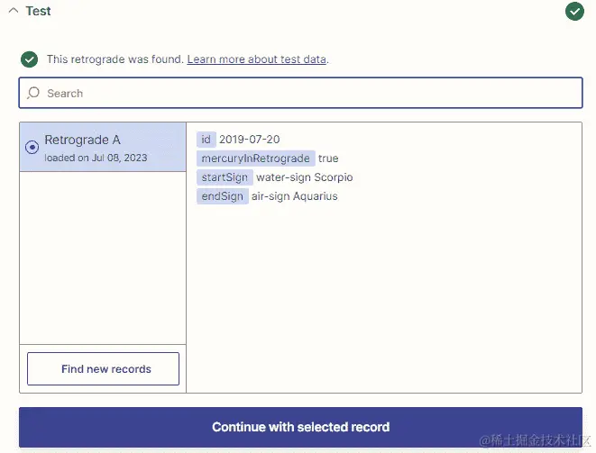 图 10.15 – ﻿水星逆行触发事件返回示例数据概览