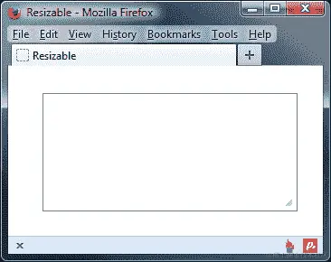 实现基本的可调整大小小部件